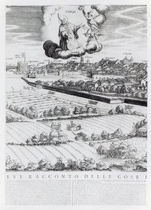 Osa Milanon kartasta, 1640